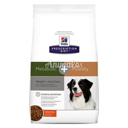 הילס מזון רפואי לכלב מטבוליק +מוביליטי 12 ק''ג