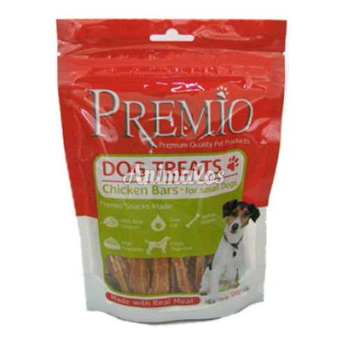חטיף פרמיו לכלב רצועות עוף 100 גרם