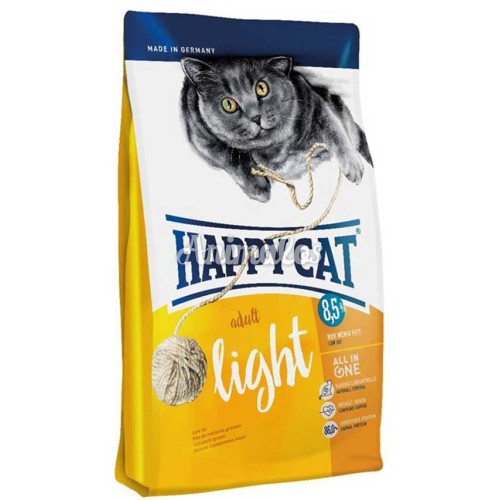הפי קט מזון לחתול לייט 1 ק''ג HAPPY CAT
