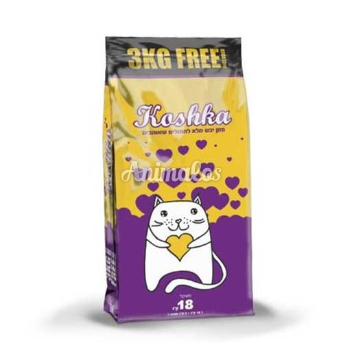 קושקה מזון לחתולים 18 קג koshka