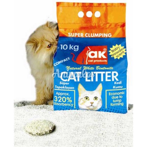 חול לחתולים איי קיי 10 ק''ג ak cat litter