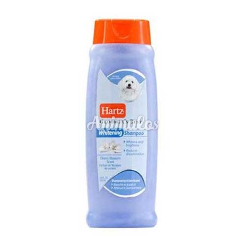 שמפו הרץ לכלבים עם פרווה לבנה 532 מ''ל