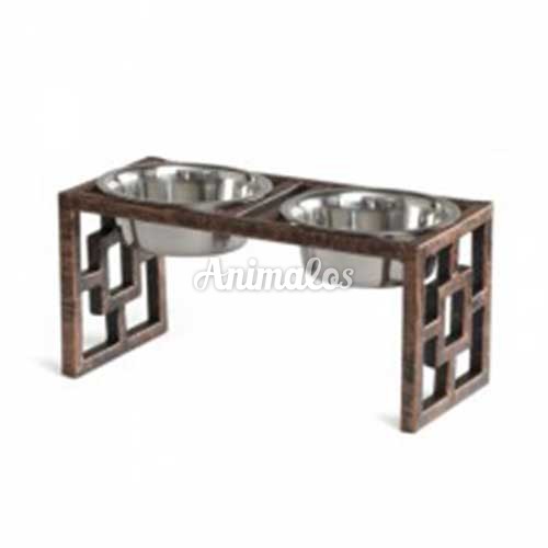 סטנד ברזל מעוצב לקערות 21 ס"מ