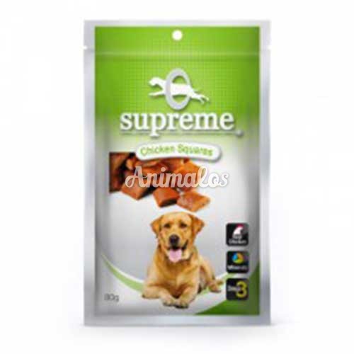 חטיף לכלב-סופרים כריות בטעם עוף 80 גרם Supreme