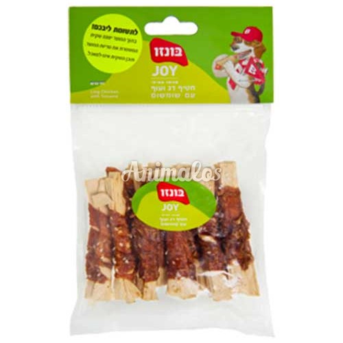 בונזו ג'וי joy חטיף דג ועוף עם שומשום
