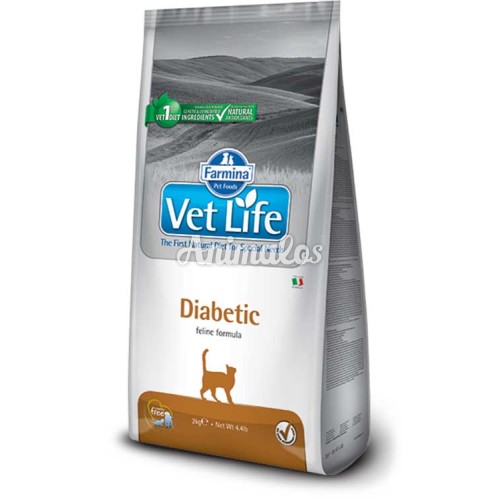 וט לייף דיאבטיק לחתול 5 ק"ג Farmina Vet Life Diabetic