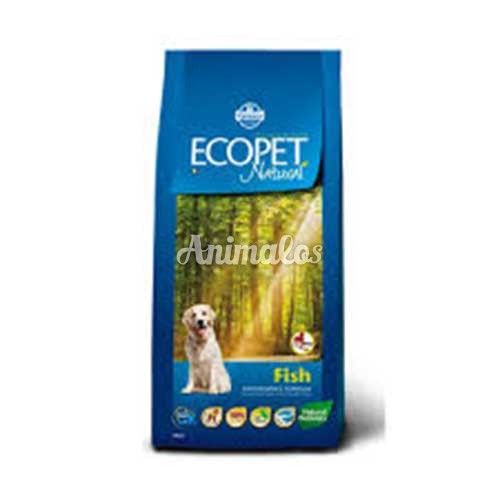 אקופט מזון לכלב בוגר דגים 2.5 ק''ג ECOPET