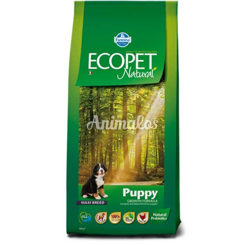 אקופט מזון לכלב גור מקסי 12 ק''ג ECOPET