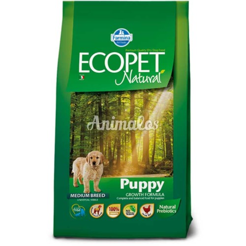 אקופט מזון לכלב גור 12 ק''ג ECOPET