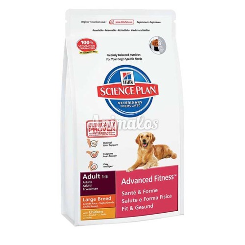 הילס בוגר גזע גדול 14 ק''ג Hill's Science Plan