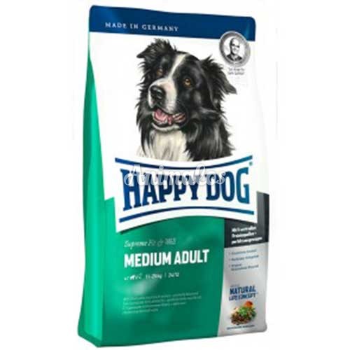 הפי דוג לכלב בוגר מדיום 12.5 ק''ג HAPPY DOG