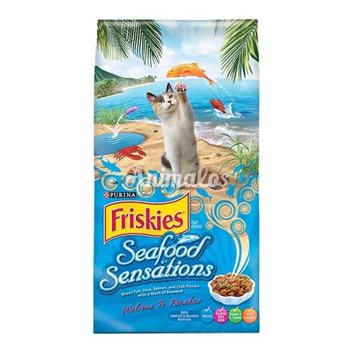 פריסקיז מזון לחתולים מעדני הים 7.2 ק''ג