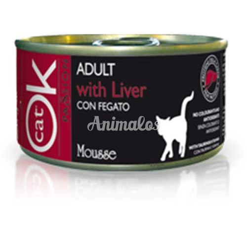 מעדן אוקי מוס כבד לחתולים 85 גרם