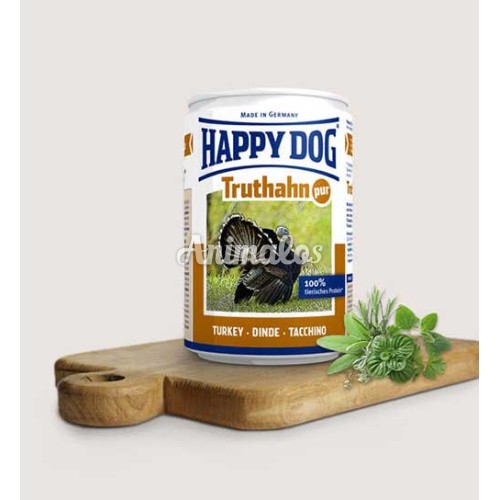 שימורים הפי דוג הודו 440 גרם HAPPY DOG