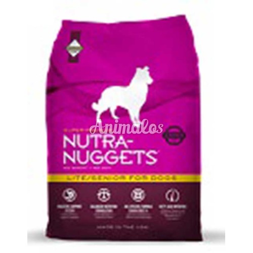 נוטרה נאגטס סניור לייט 15 ק''ג NUTRA NUGGETS