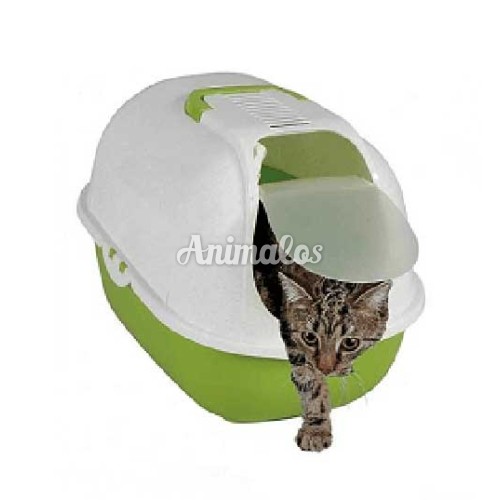 שירותים קומפי לחתולים מעוגלים