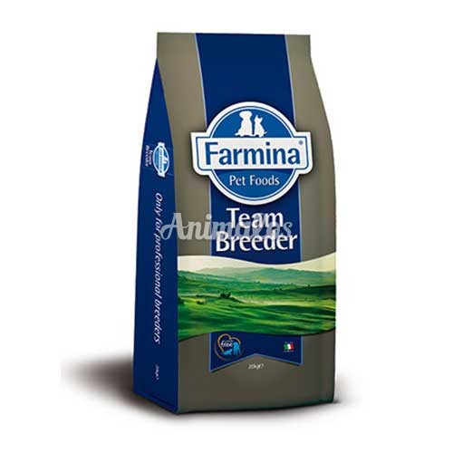 טים ברידר לכלב בוגר דגים ואורז 20 ק''ג Team Breeder