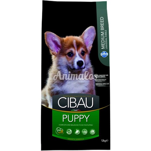 סיבאו גורים גזע בינוני 12 ק''ג CIBAU