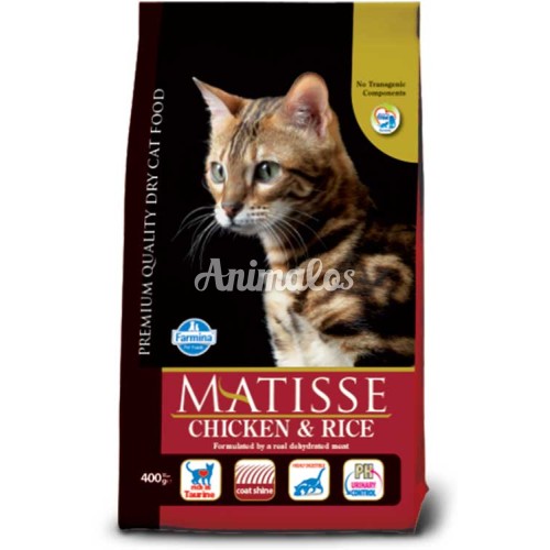 מאטיס מזון לחתולים עוף ואורז 10 ק''ג