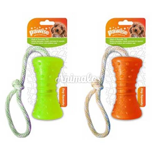 צעצוע לכלבים pawise עצם לעיסה עם חבל 42ס"מ