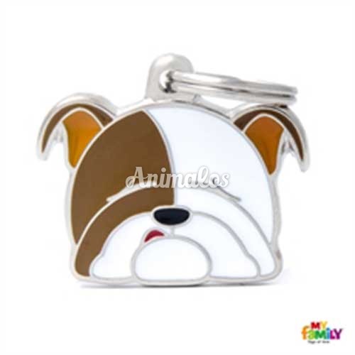 תג לכלב בולדוג אנגלי