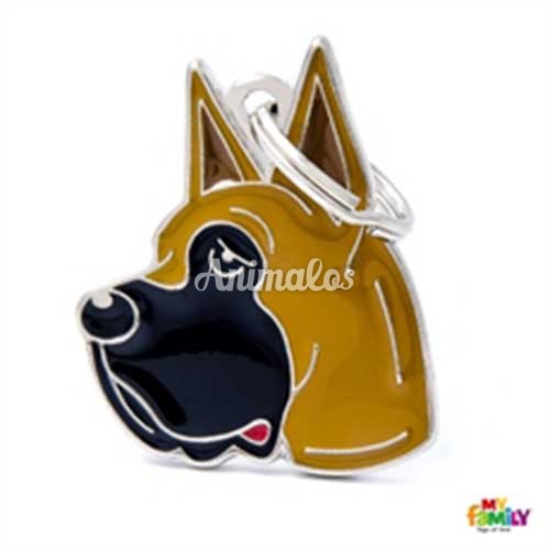 תג לכלב דני ענק