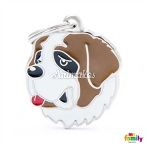 תג לכלב סן ברנרד