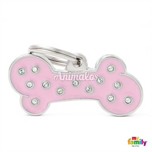 תג שם לכלב סברובסקי עצם קטנה