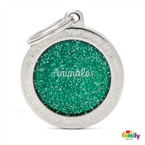 תג שם לכלב שיין עיגול