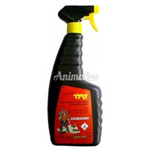 ספריי קילר נגד פרעושים ומזיקים 750 מ"ל
