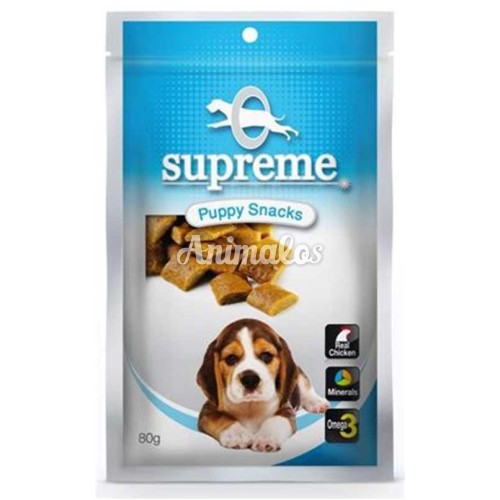 חטיף לכלב - סופרים עוף בטעם חלב 80 גרם Supreme