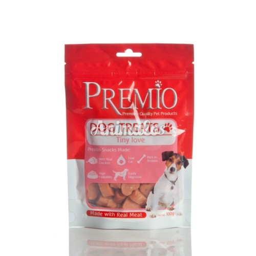 חטיף פרמיו לכלב טייני לאב 100 גרם