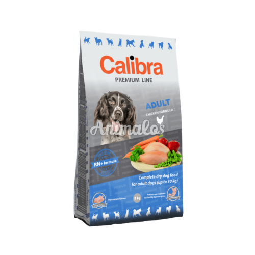 קליברה סופר פרמיום לכלבים בוגרים 12 ק''ג calibra