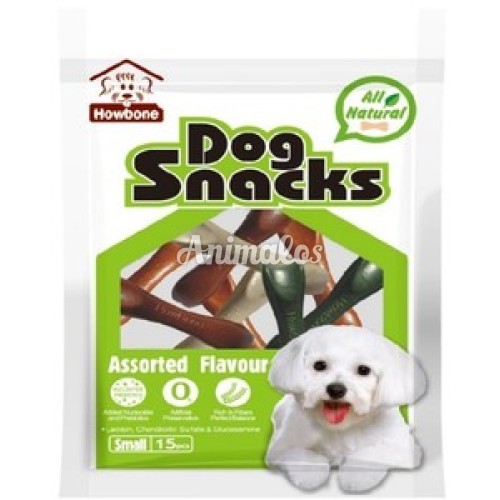 האו-בון חטיף עצם טבעוני 7.5 ס"מ-15 יחידות 270 גרם 