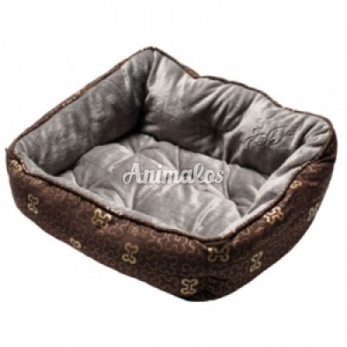 ROGZ - מיטה אופנתית עצמות צבעוניות מידה סמול לכלב קטן | חתול