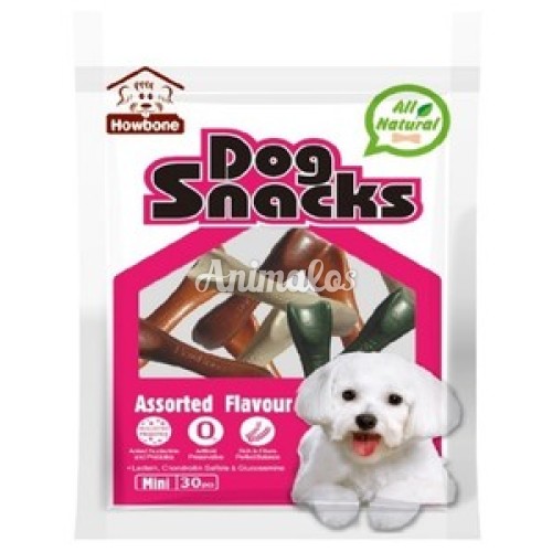 האו-בון חטיף עצם טבעוני 5 ס"מ-30 יחידות 270 גרם 