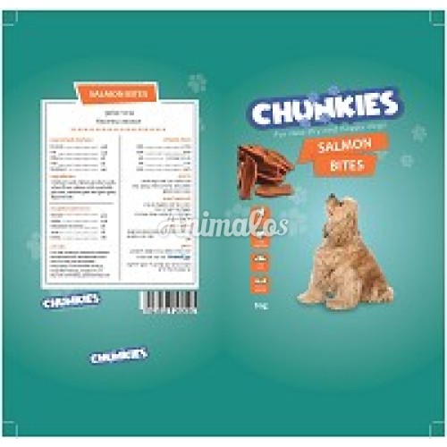 חטיף צ'אנקיז נגיסי סלמון 80 ג'