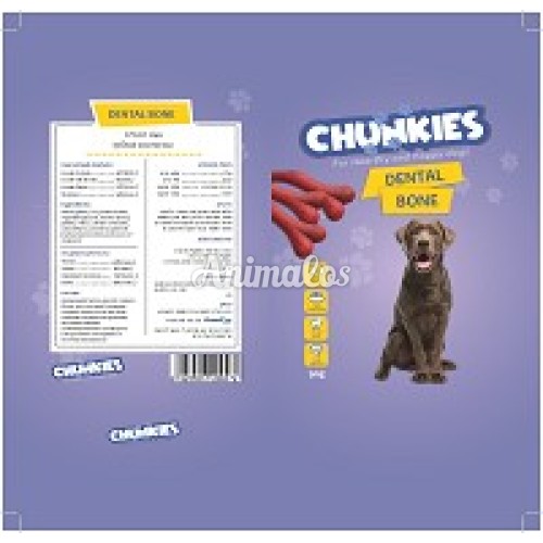 חטיף צ'אנקיז עצם דנטלית 80 ג'