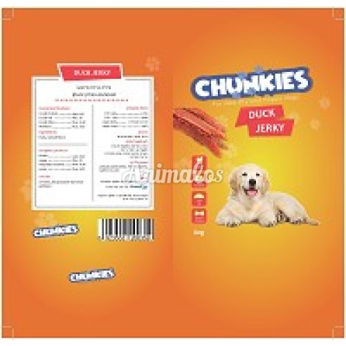 חטיף צ'אנקיז פילה ברווז מיובש 80 ג'