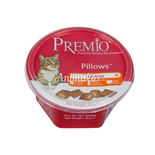 פרמיו חטיף כריות מוס סלמון לחתולים 60 גרם