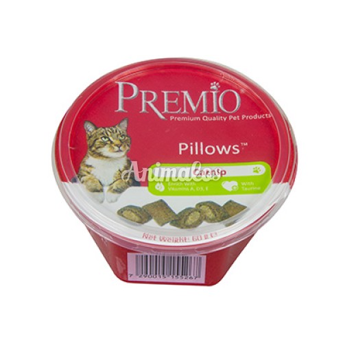 פרמיו חטיף כריות קטניפ לחתולים 60 גרם